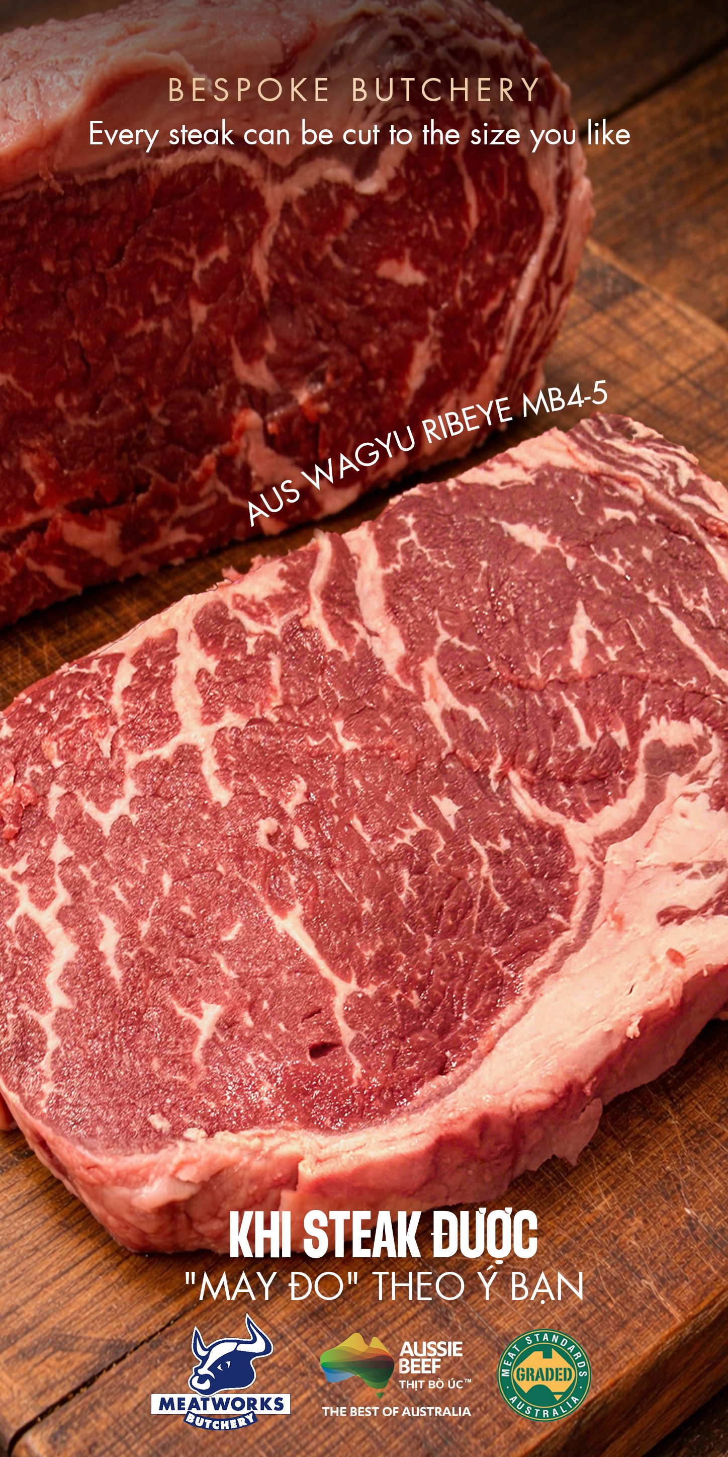 Meatworks Butchery Facebook ad: (𝗘𝗻𝗴𝗹𝗶𝘀𝗵 𝗕𝗲𝗹𝗼𝘄)