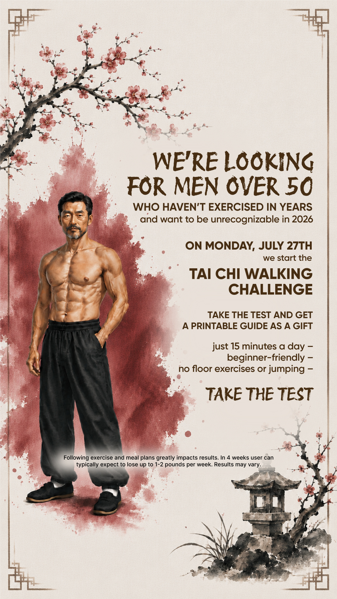 Michaelll Fitness Facebook ad