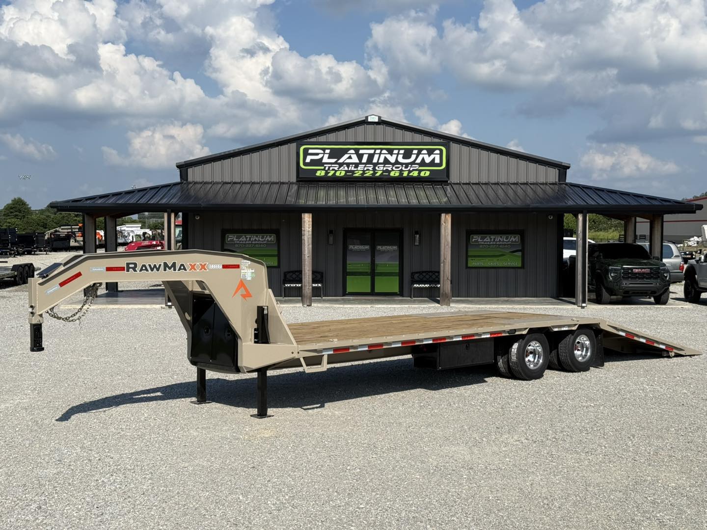 Platinum Truck Accessories by Platinum Trailer Group Facebook ad: Just had 2 more RawMaxx Trailers HTX show…