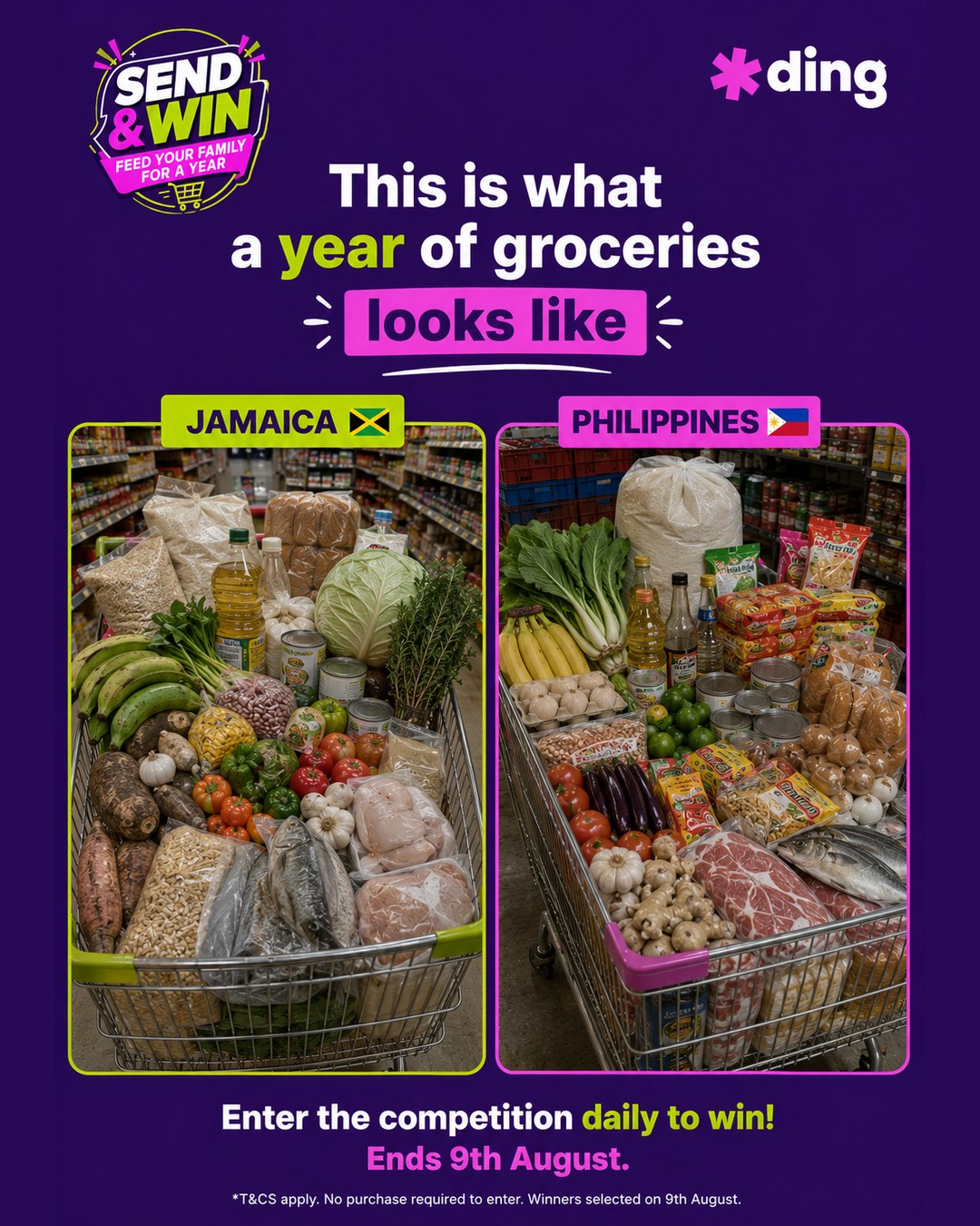 Ding Facebook ad