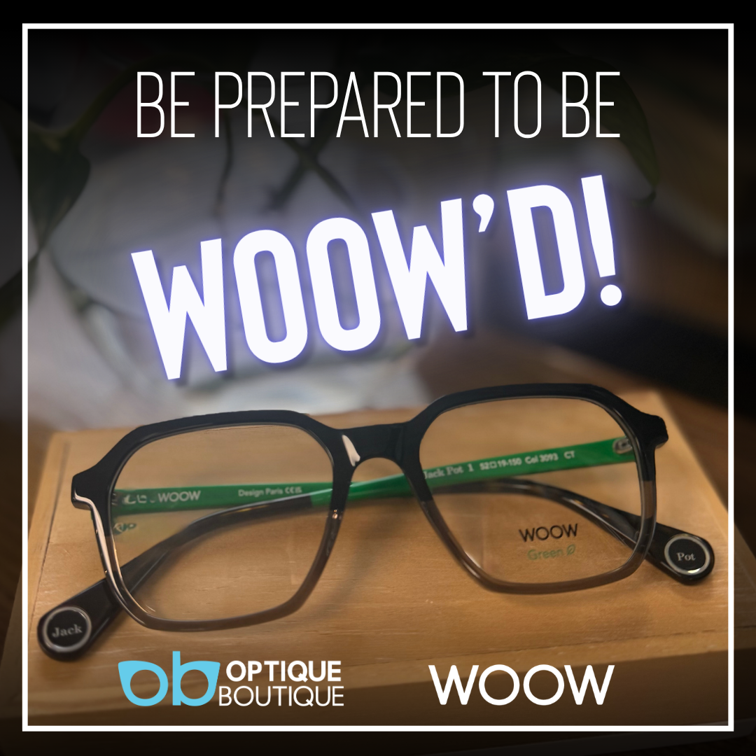 Optique Boutique Facebook ad: Did you know we carry unique eyewear lines…