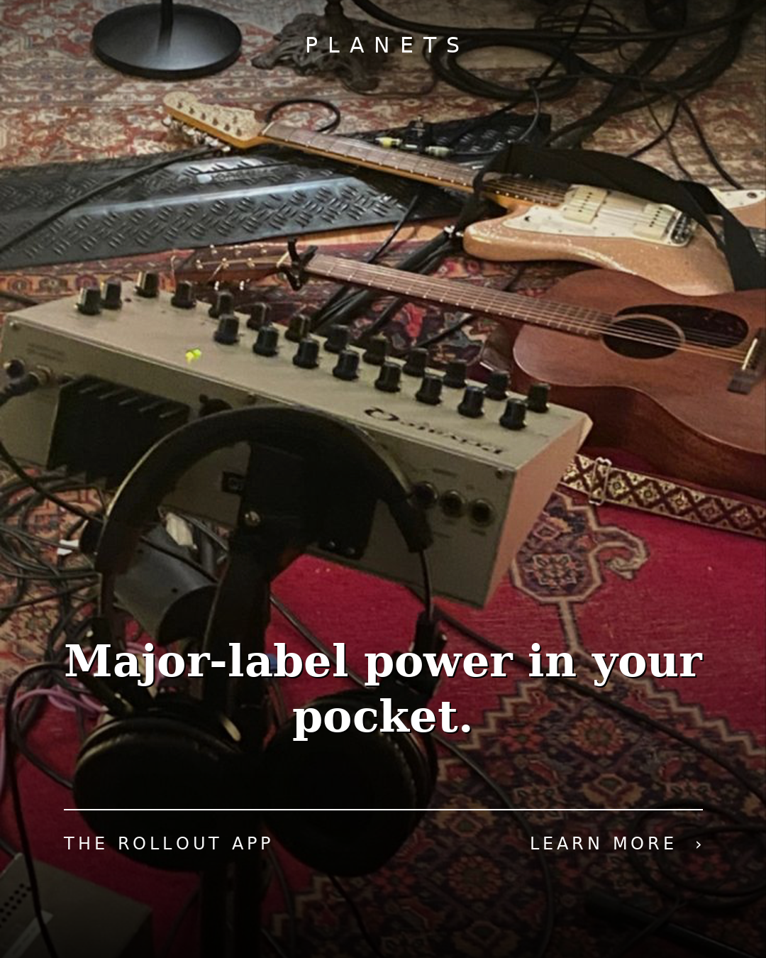 Planets Music Production Facebook ad