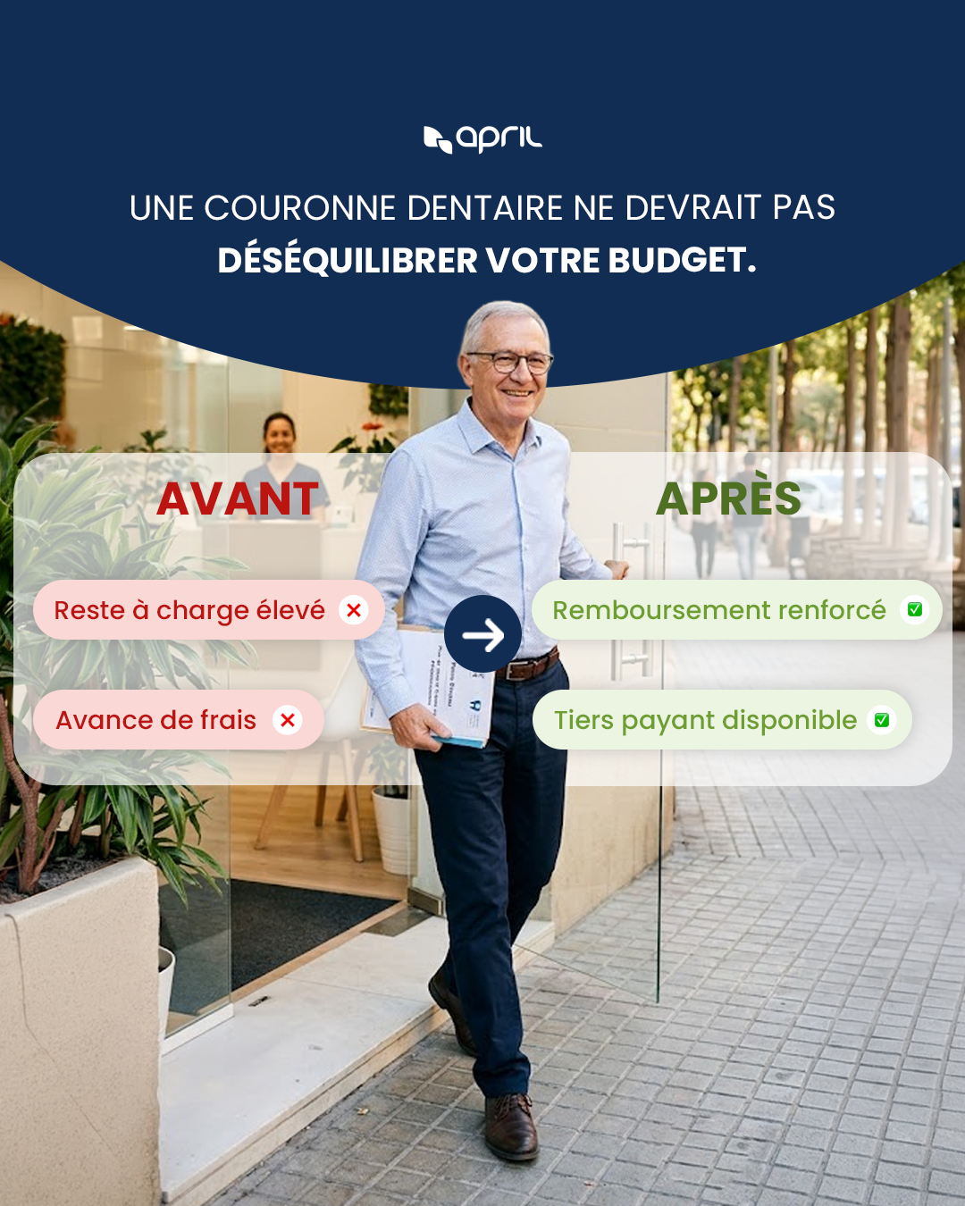 APRIL Facebook ad