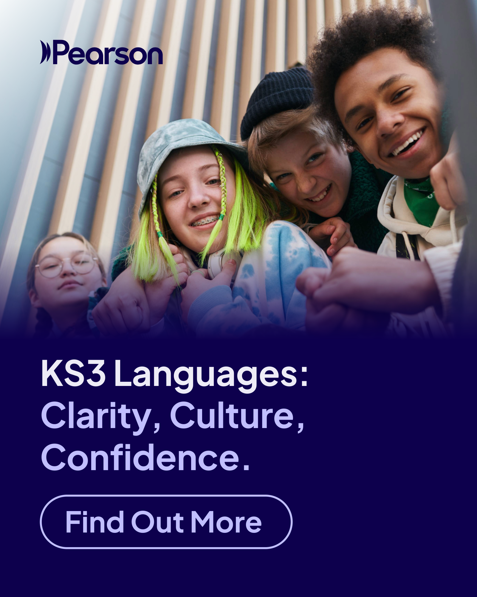 Pearson Facebook ad
