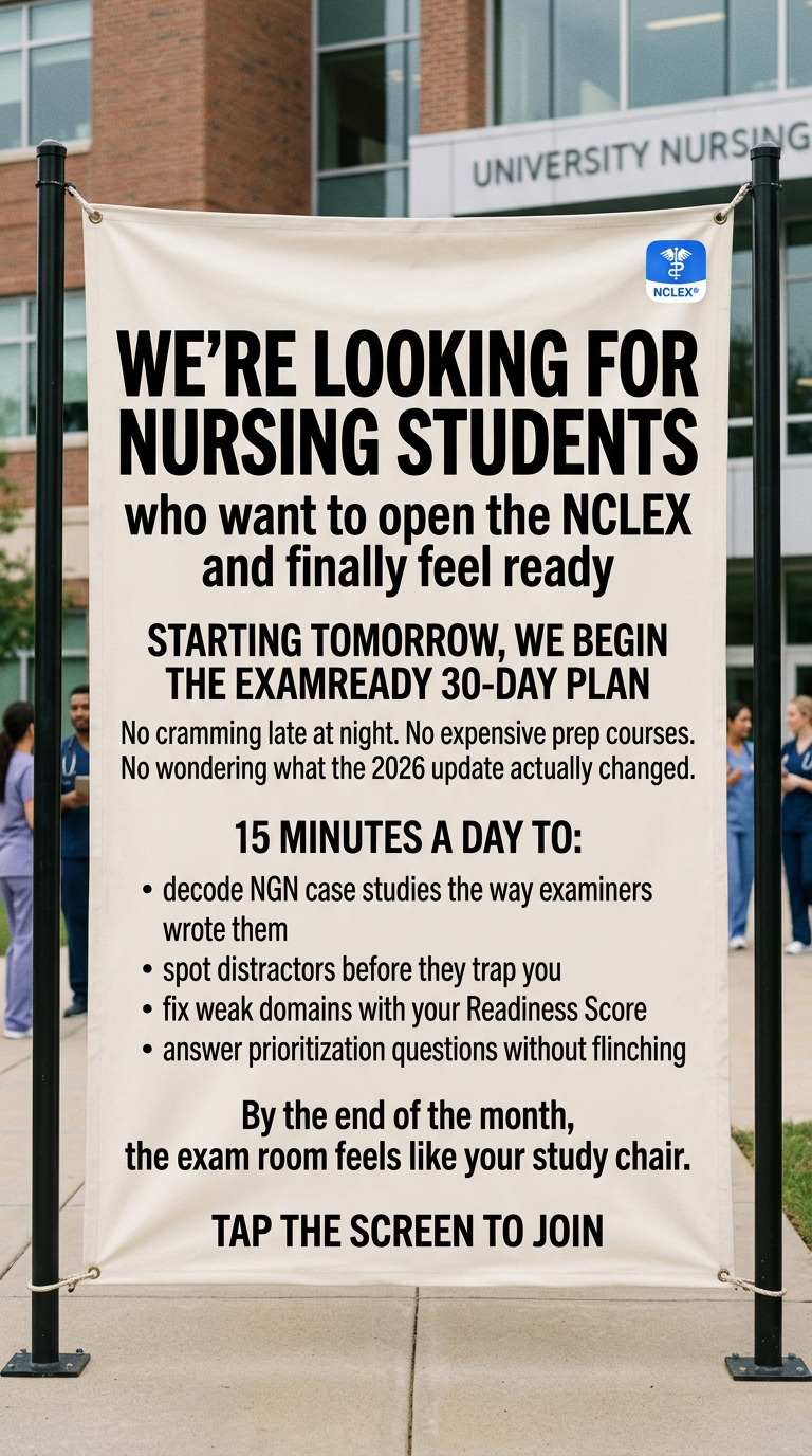 Exam-Ready Facebook ad