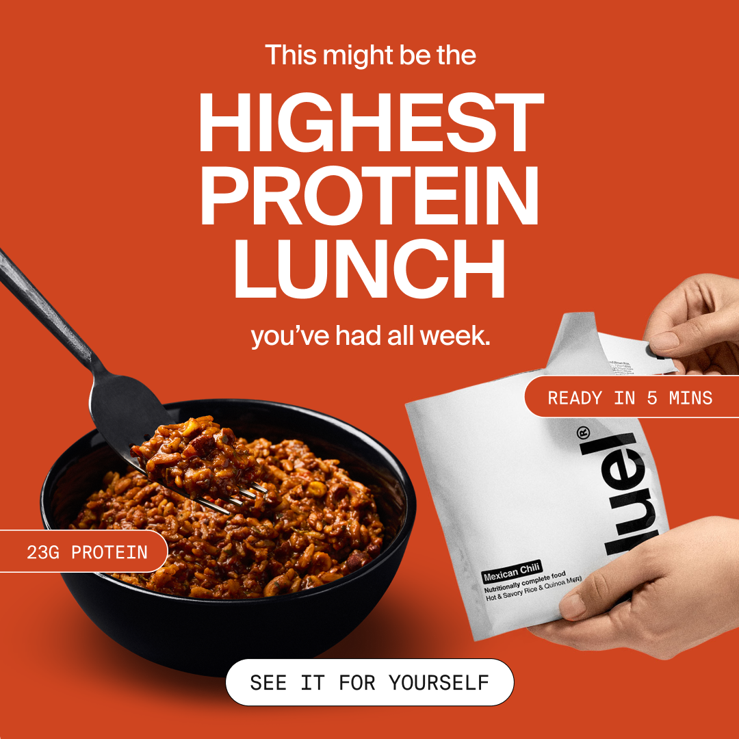 Huel Facebook ad