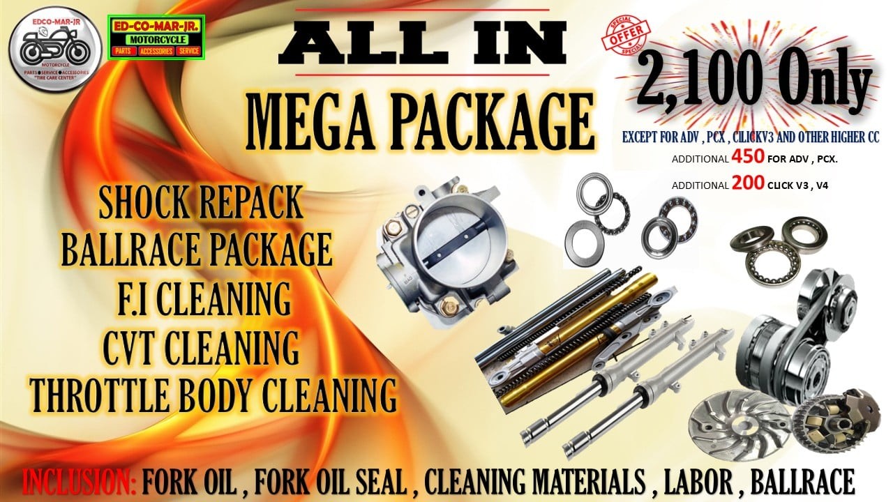 Edcomarjr Motorcycle Parts-Service-Accessories & Tire Care Center Facebook ad