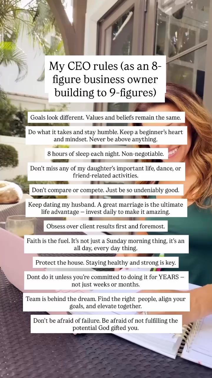 Kelly Roach Facebook ad: These are my CEO rules as an 8-figure…