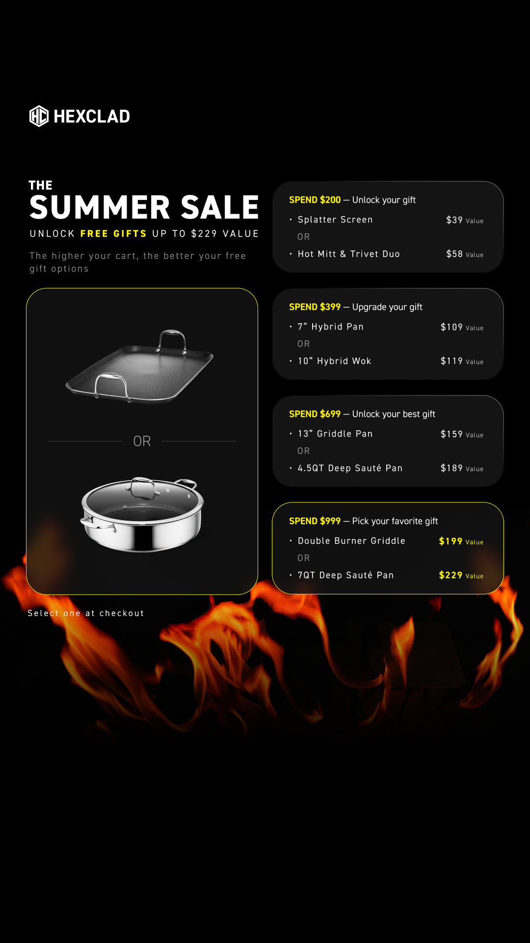 HexClad Facebook ad
