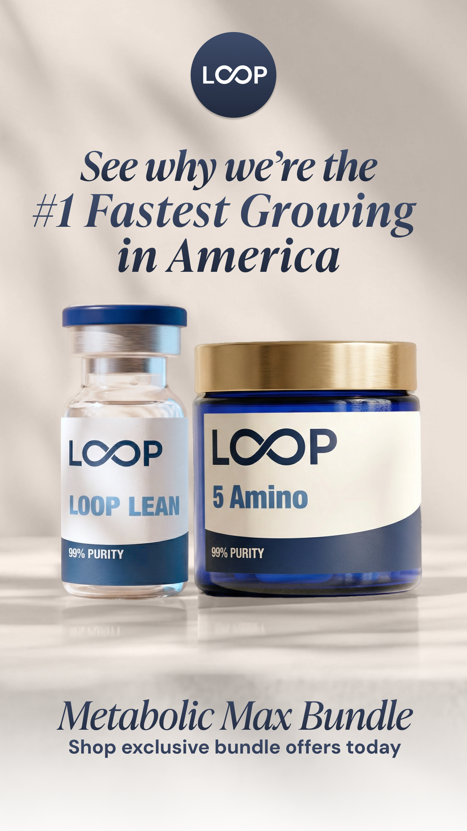 Loop Bio Labs Research Facebook ad: Third Party Tested