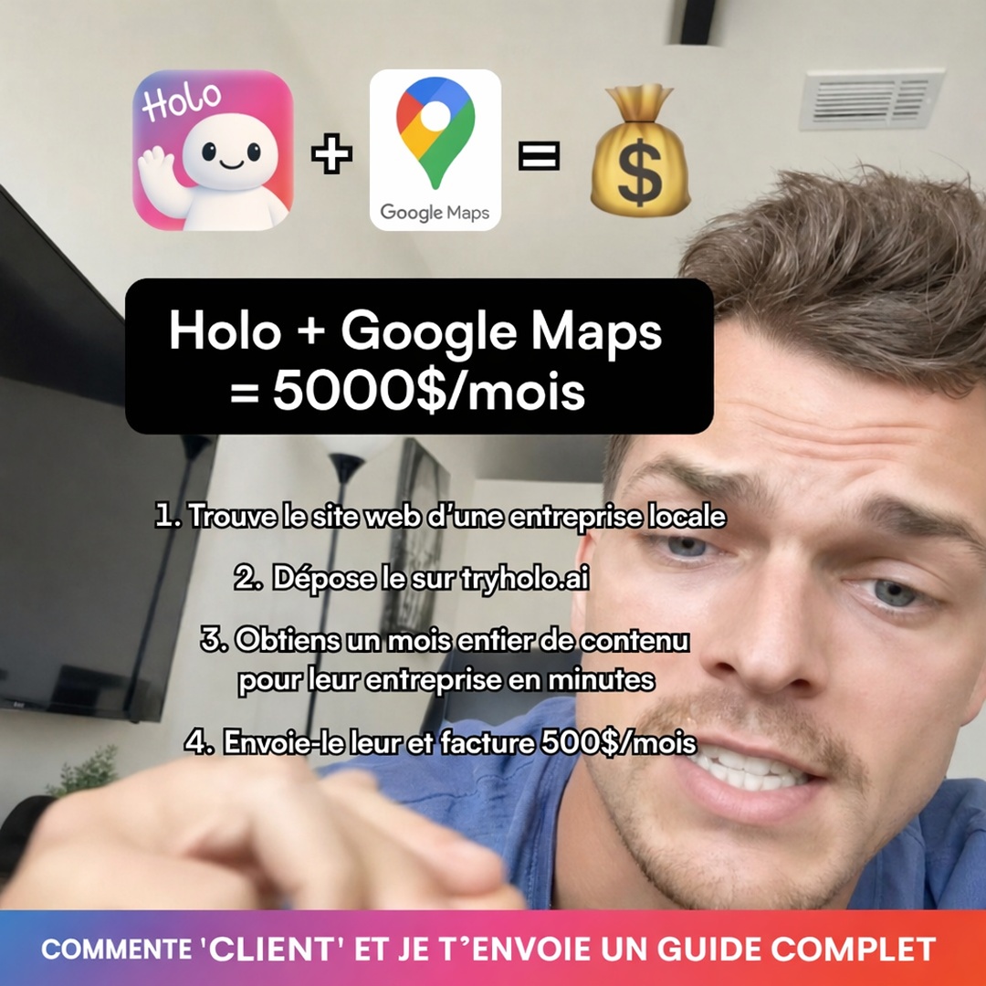 Holo Facebook ad