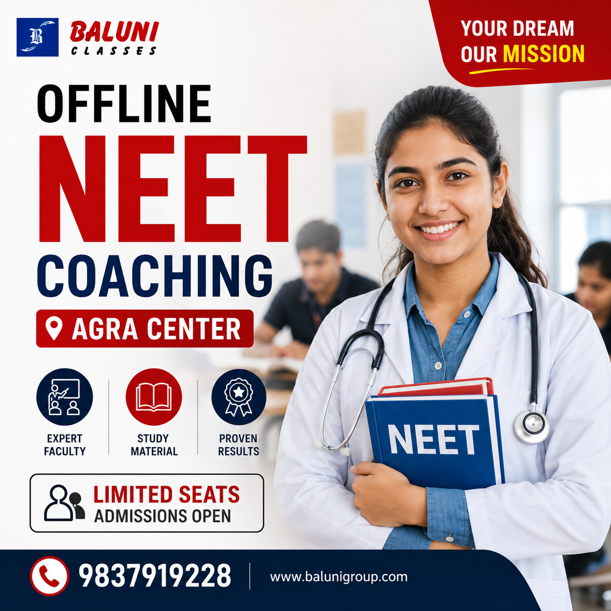 Baluni classes Facebook ad