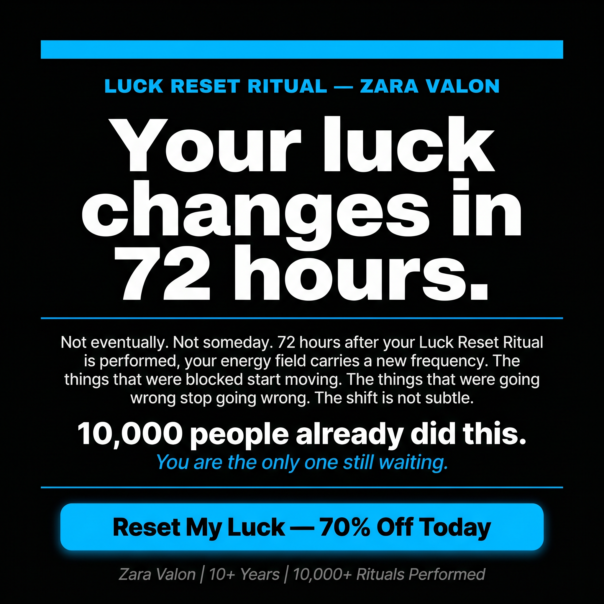 Zara Valon Facebook ad