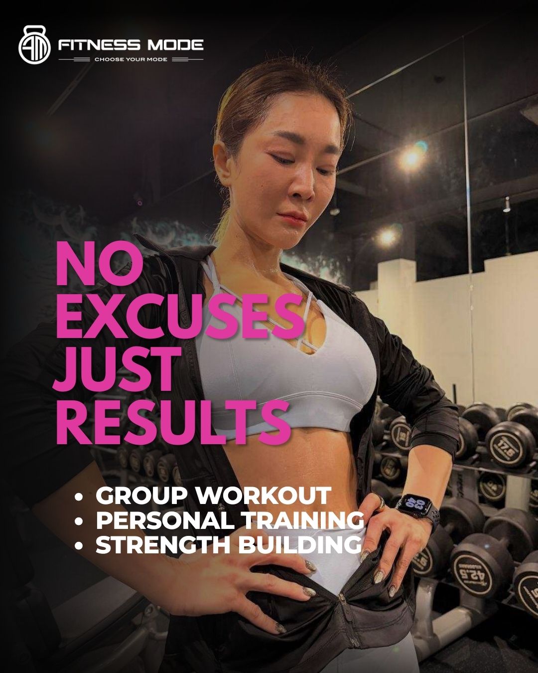 Fitness Mode Lavender Facebook ad: Elevate yourself Today!