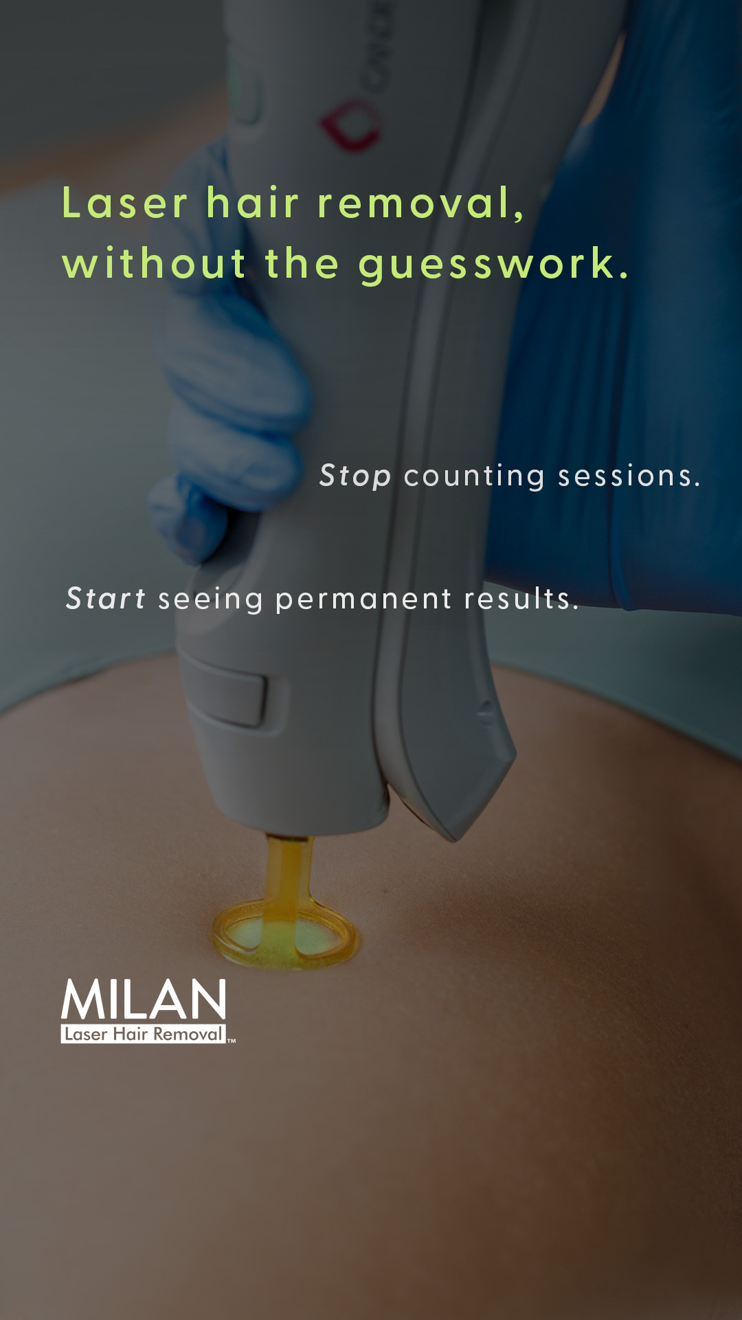 Milan Laser Hair Removal Facebook ad