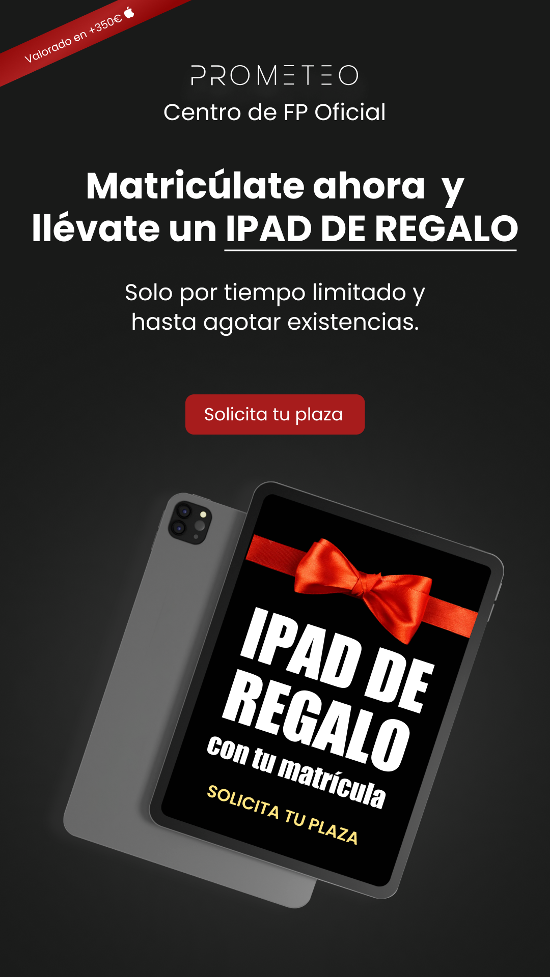 Prometeo FP Facebook ad from Dec 16, 2025