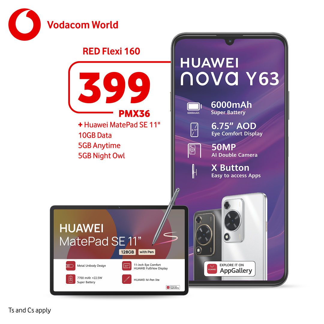 Vodacom Facebook ad