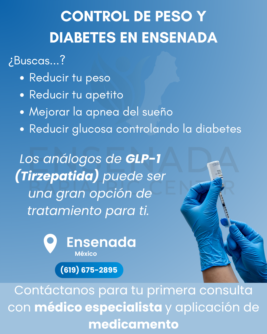Ensenada Bariatric Center Facebook ad from Mar 19, 2026