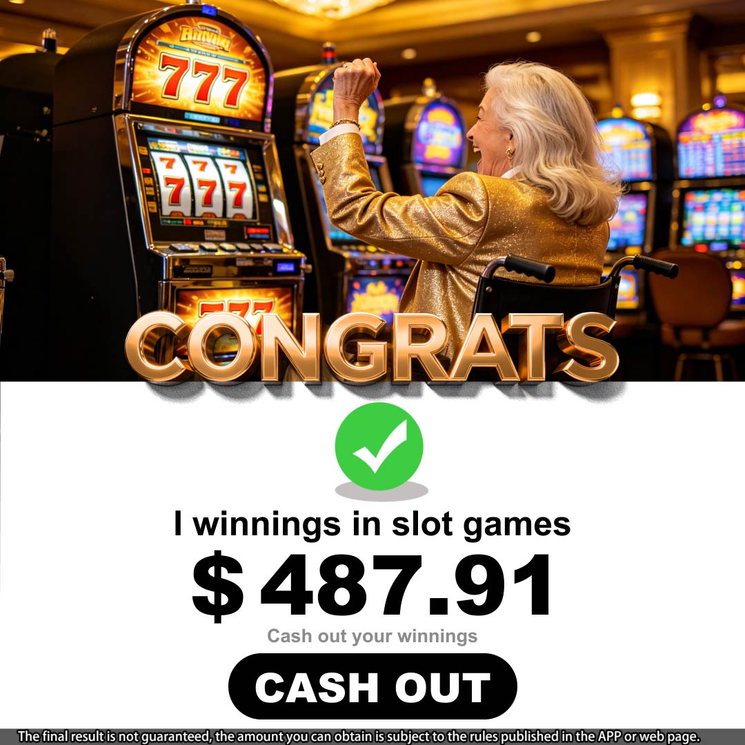 Golden Whiskers Slot Facebook ad: No smile for the camera. Just focus for the win.
