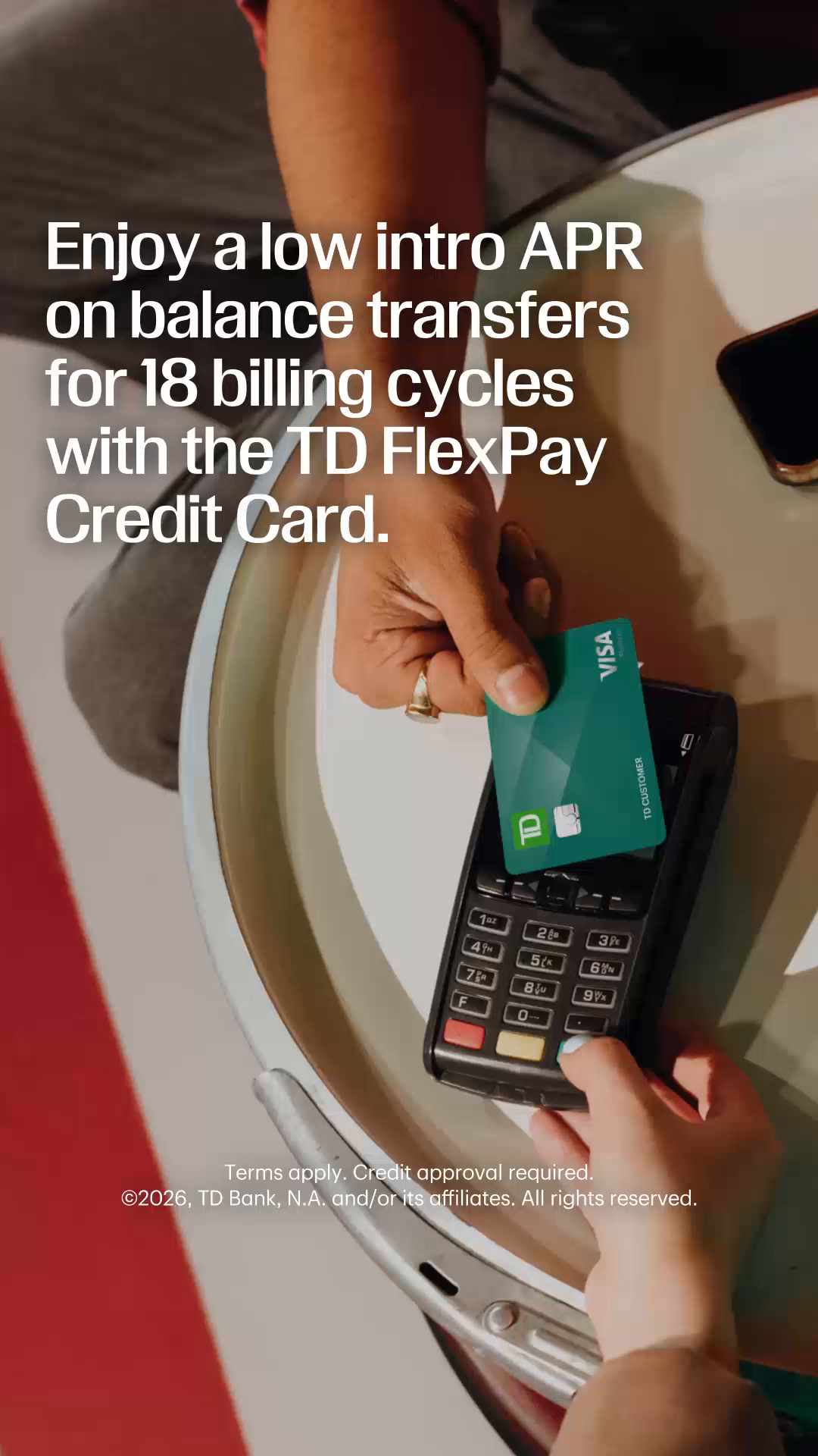TD Facebook ad
