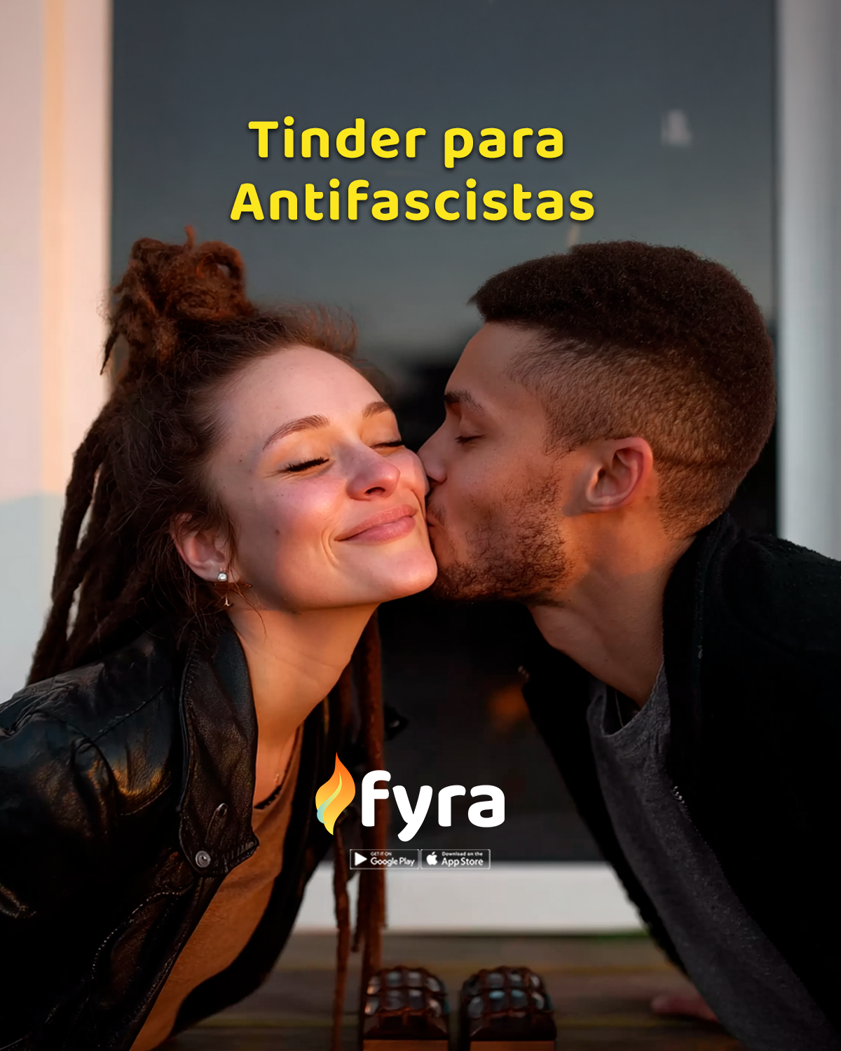 Fyra - Dating App for Progressives Facebook ad