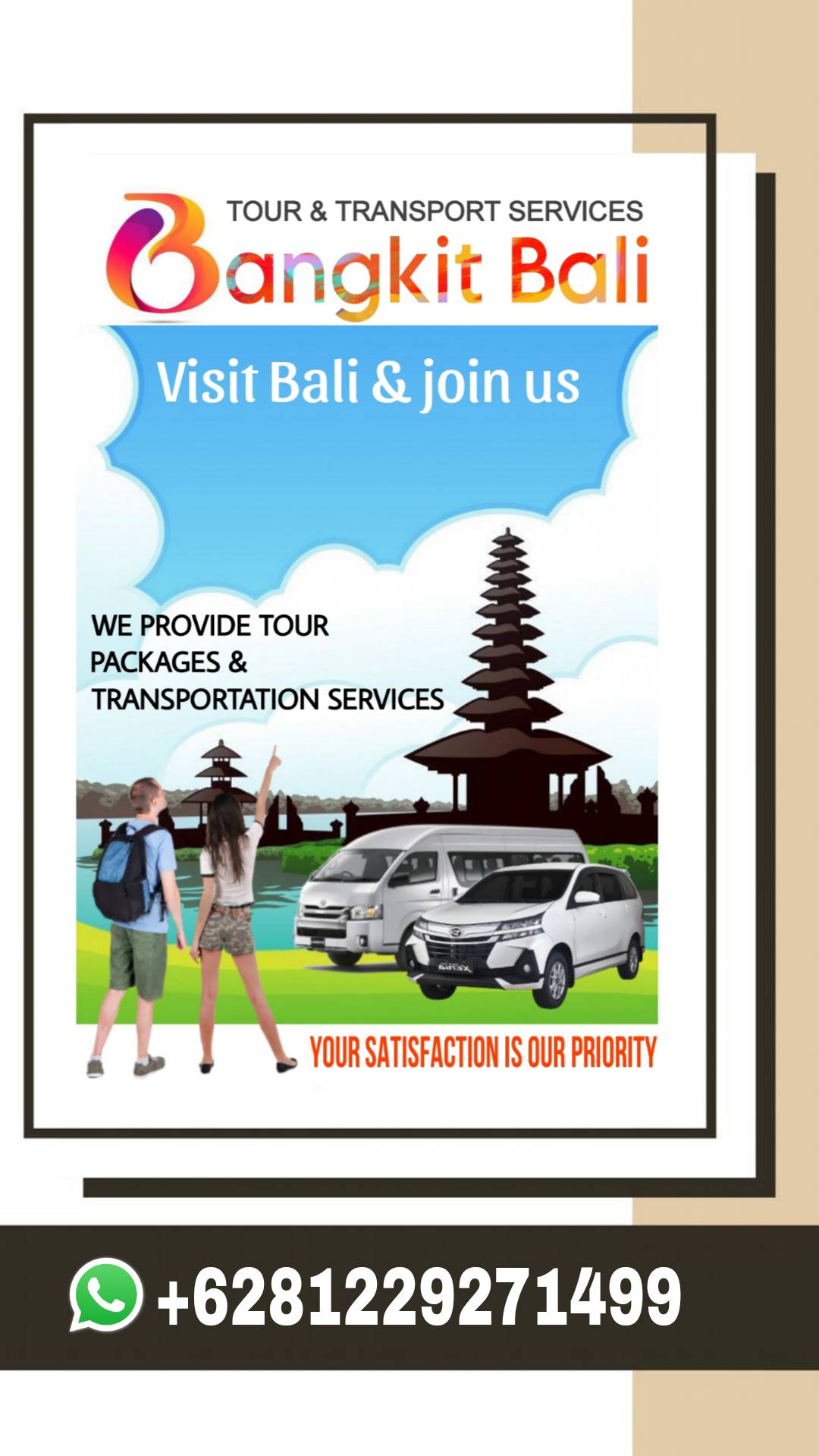 Bangkit Bali Facebook ad