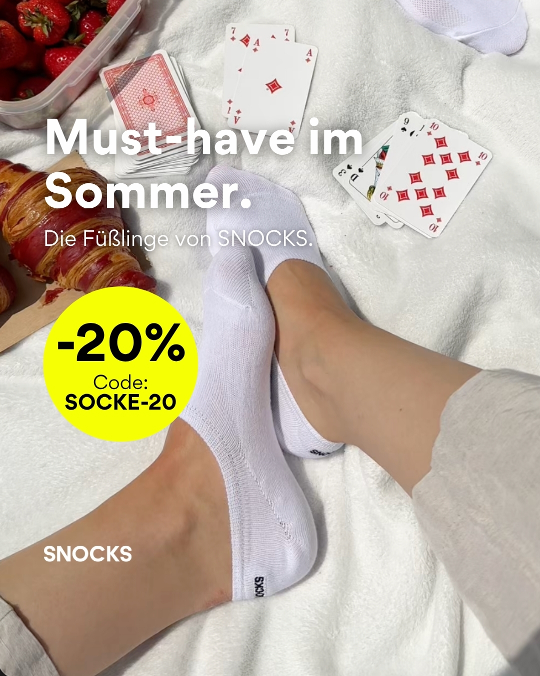 Snocks Facebook ad