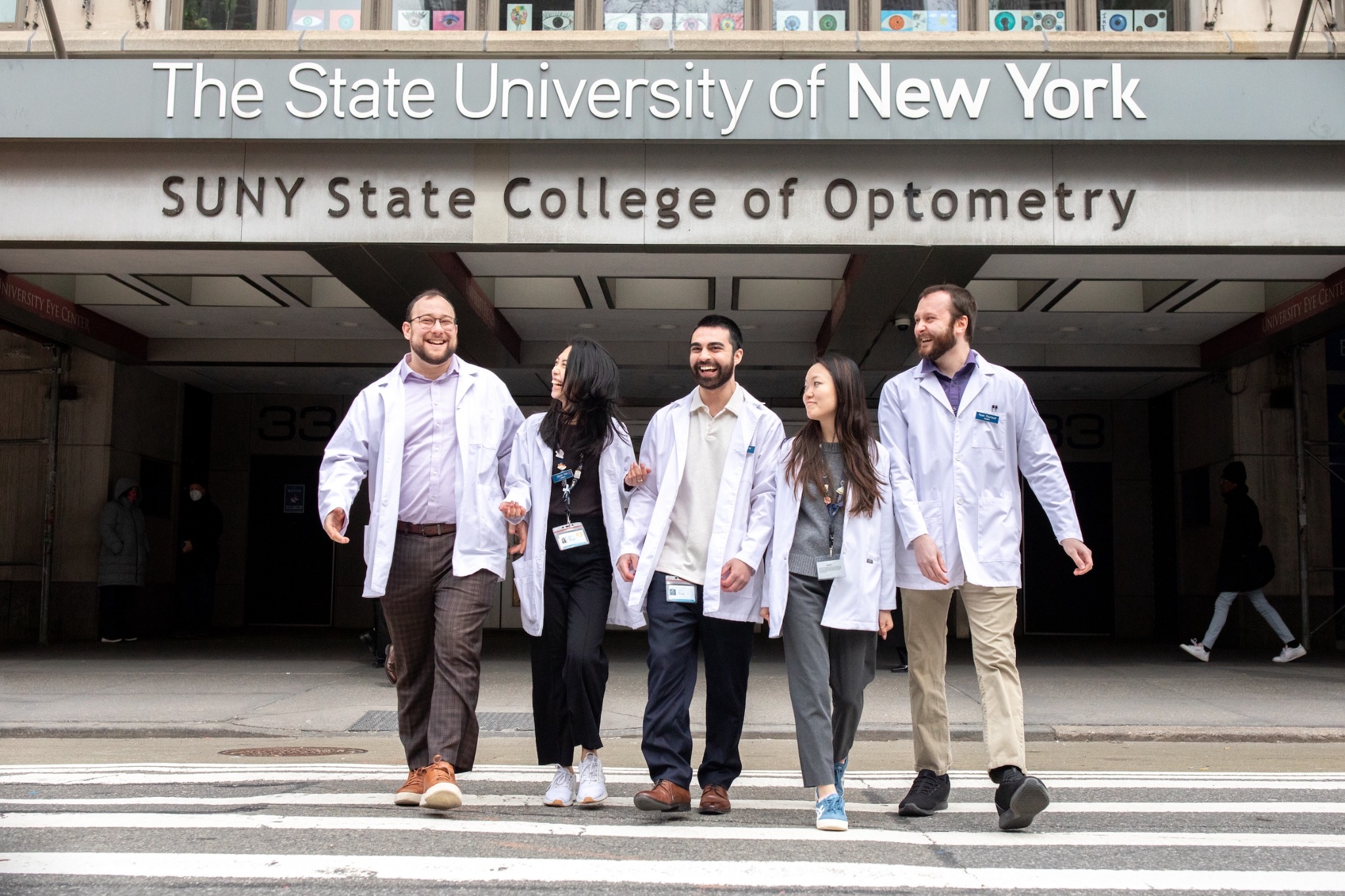 SUNY Optometry Facebook ad from Nov 6, 2025