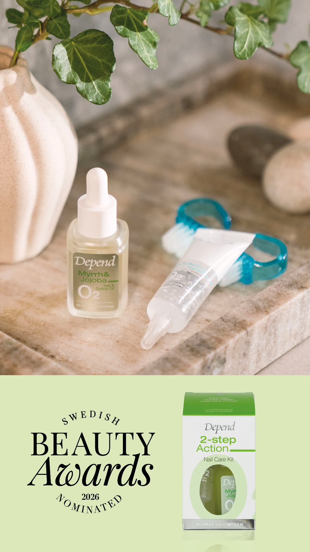 Depend Cosmetic Facebook ad