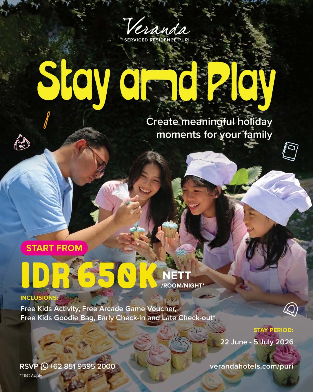 Veranda Serviced Residence Puri Facebook ad