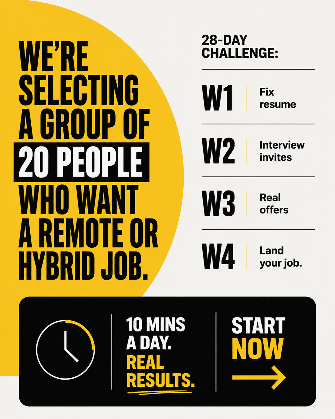 Shift - Transform Your Career Facebook ad