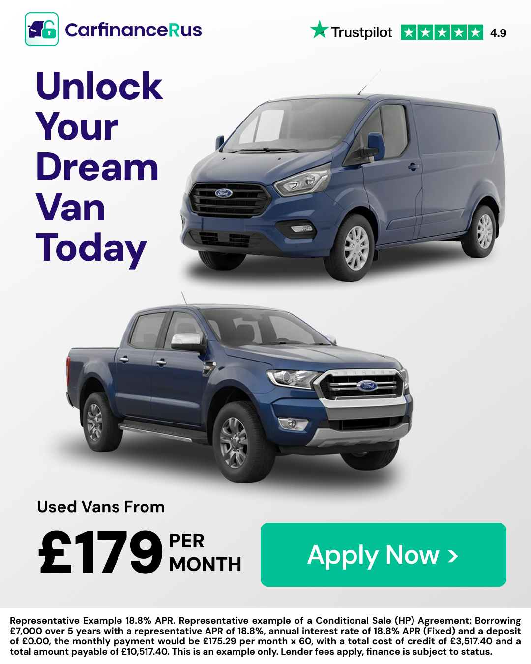 CarFinance R Us Facebook ad