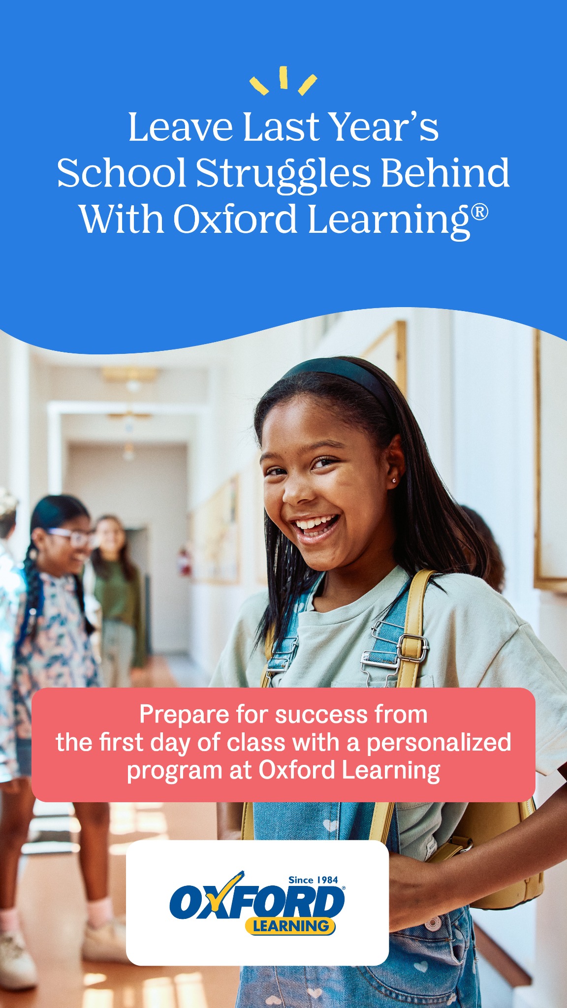 Oxford Learning Facebook ad