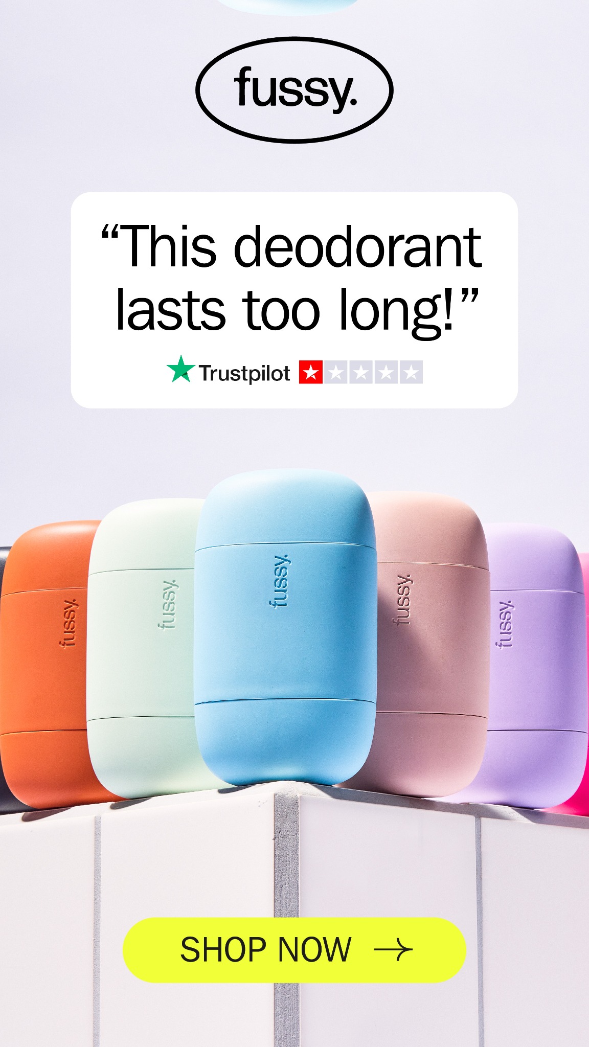 Fussy Facebook ad