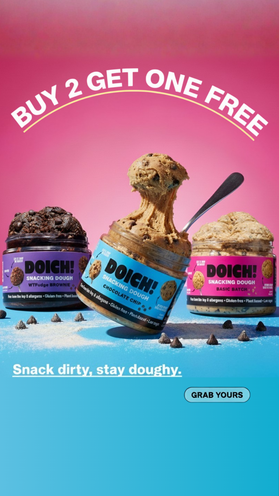 Doich Foods Facebook ad from Dec 3, 2025