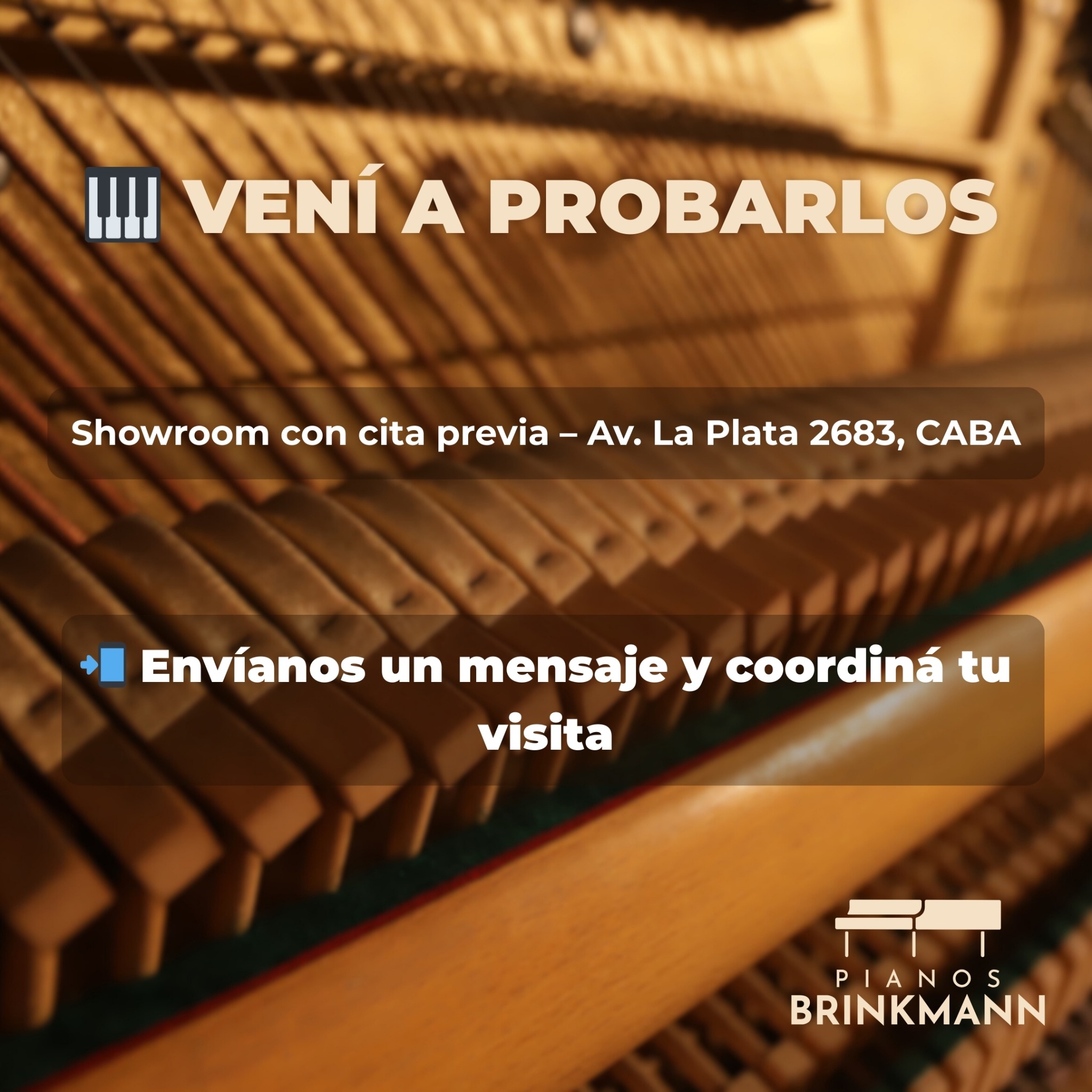 Pianos Brinkmann Facebook ad from Mar 12, 2026