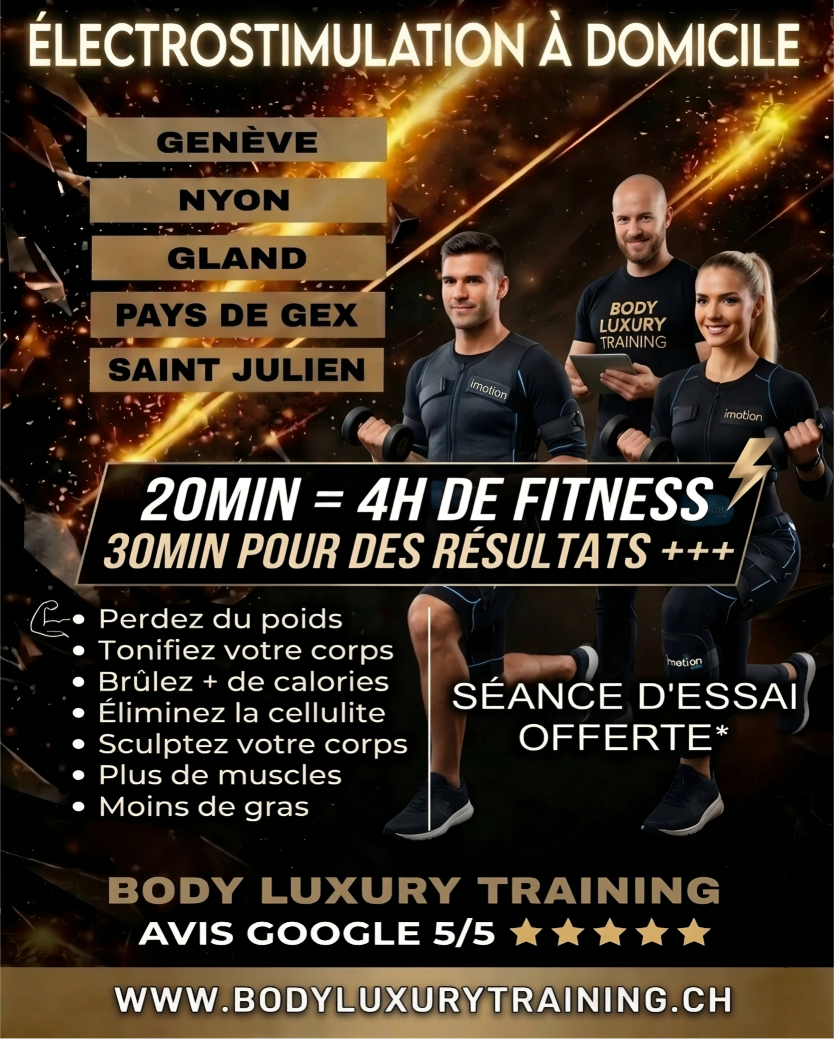 Body Luxury Training Facebook ad from Apr 6, 2026