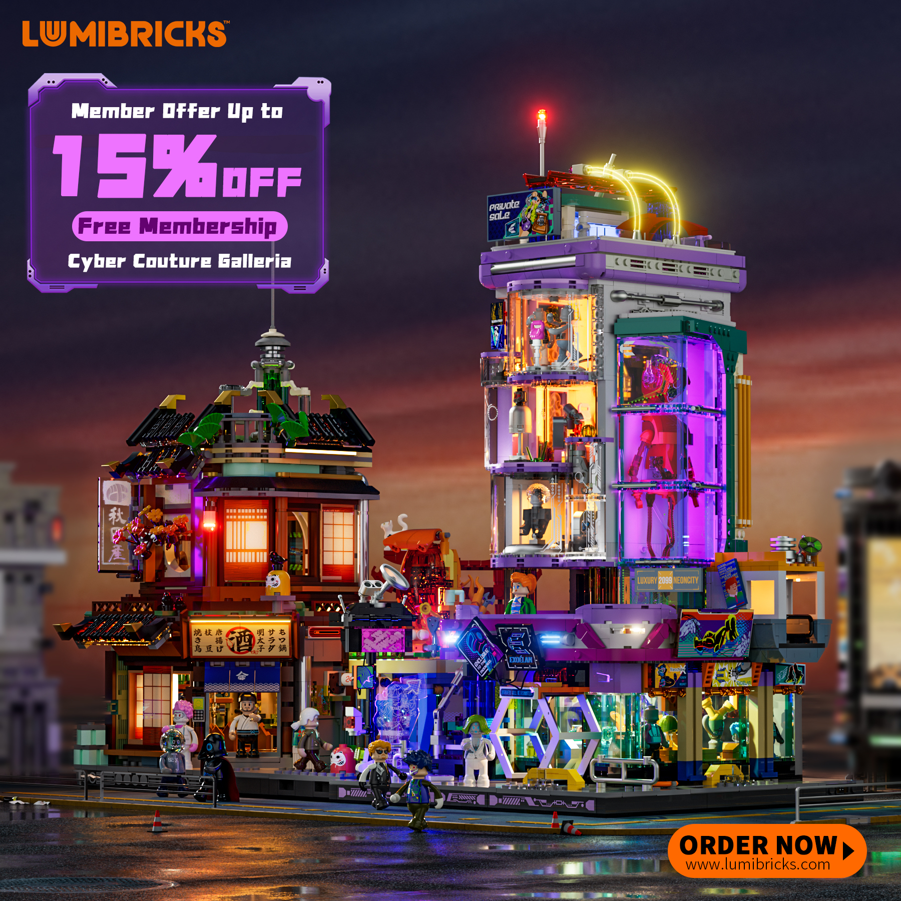 Lumibricks Facebook ad