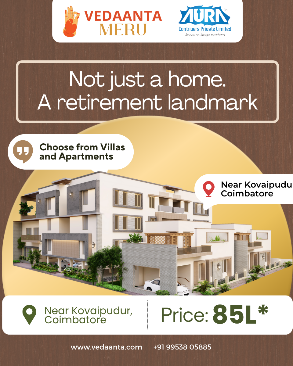 Vedaanta Senior Living Homes Facebook ad from Jun 16, 2026