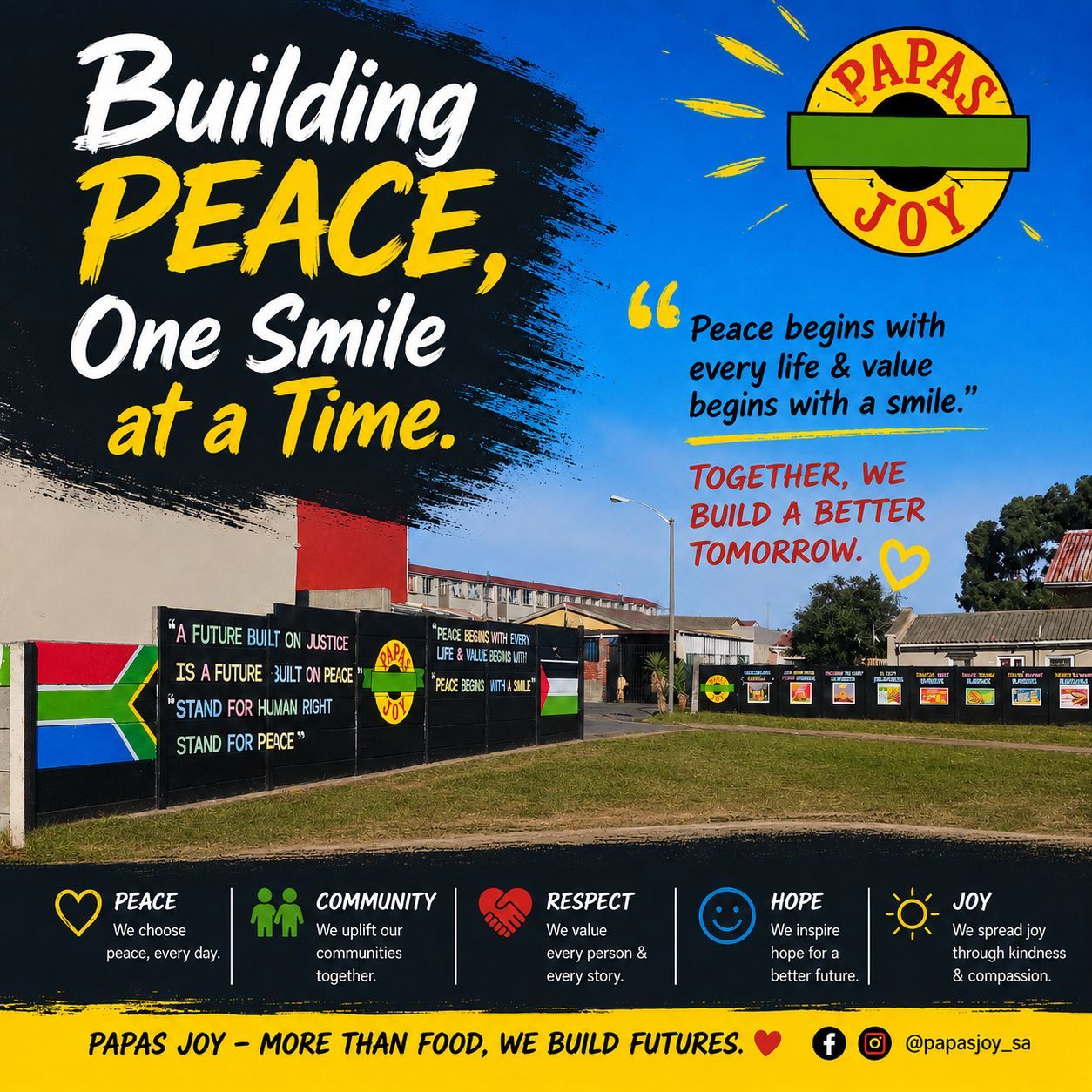 Papa's Joy Facebook ad