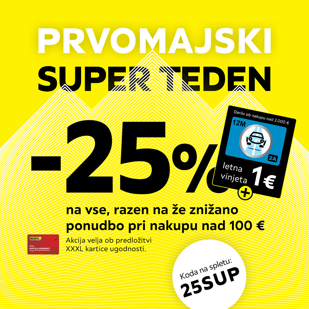 Lesnina XXXL Slovenija Facebook ad