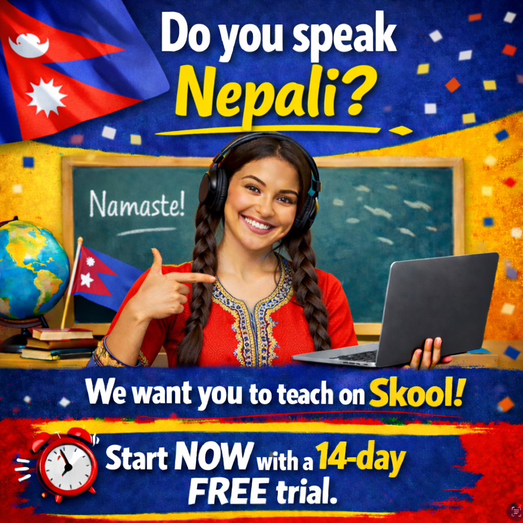 Skool Facebook ad