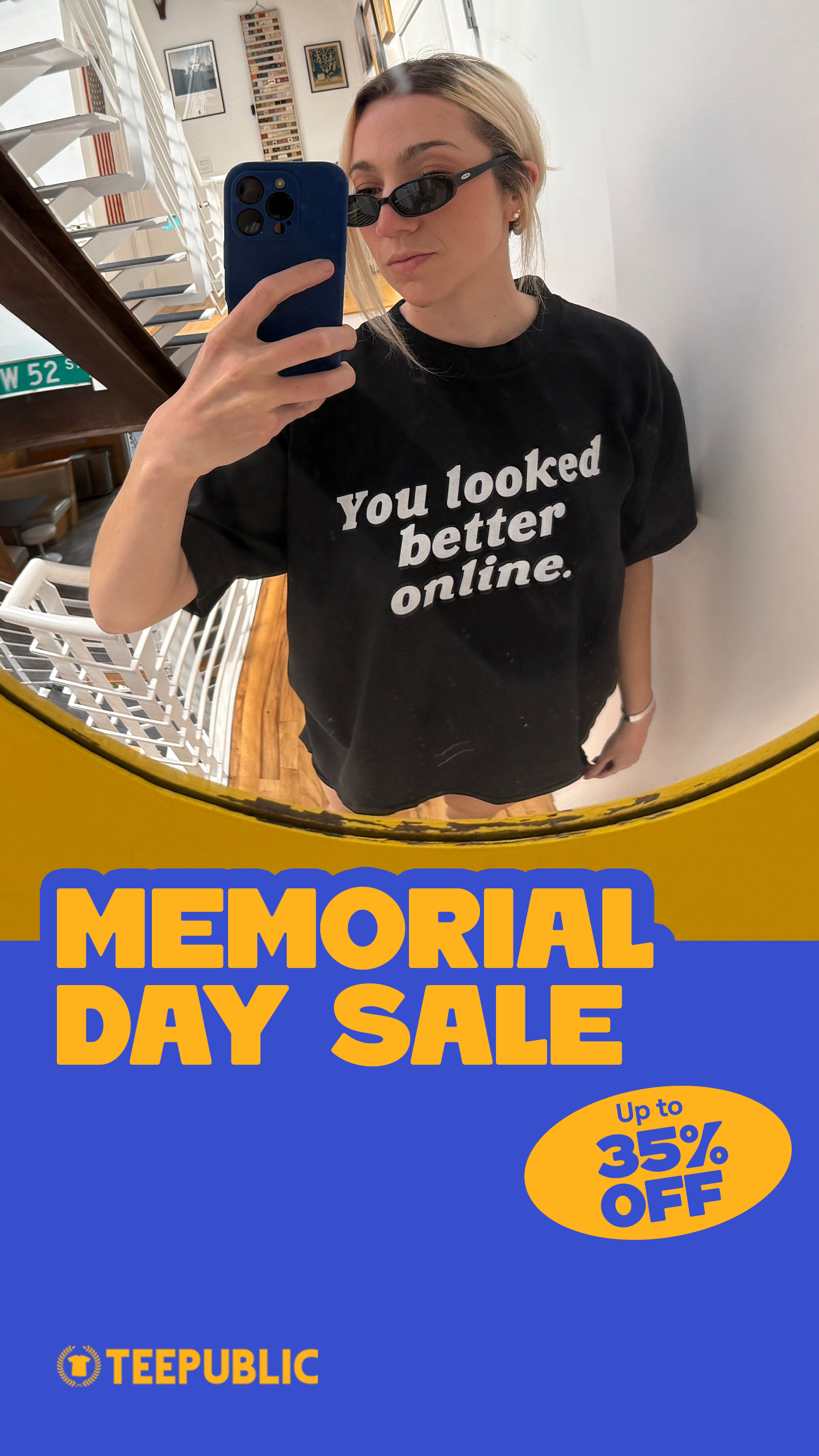 TeePublic.com Facebook ad