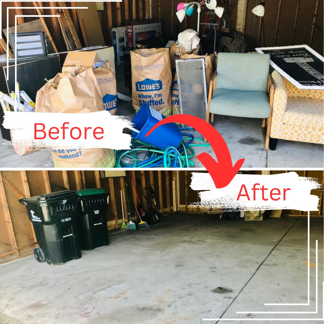Quick Help Junk Removal Facebook ad: Chat with us
