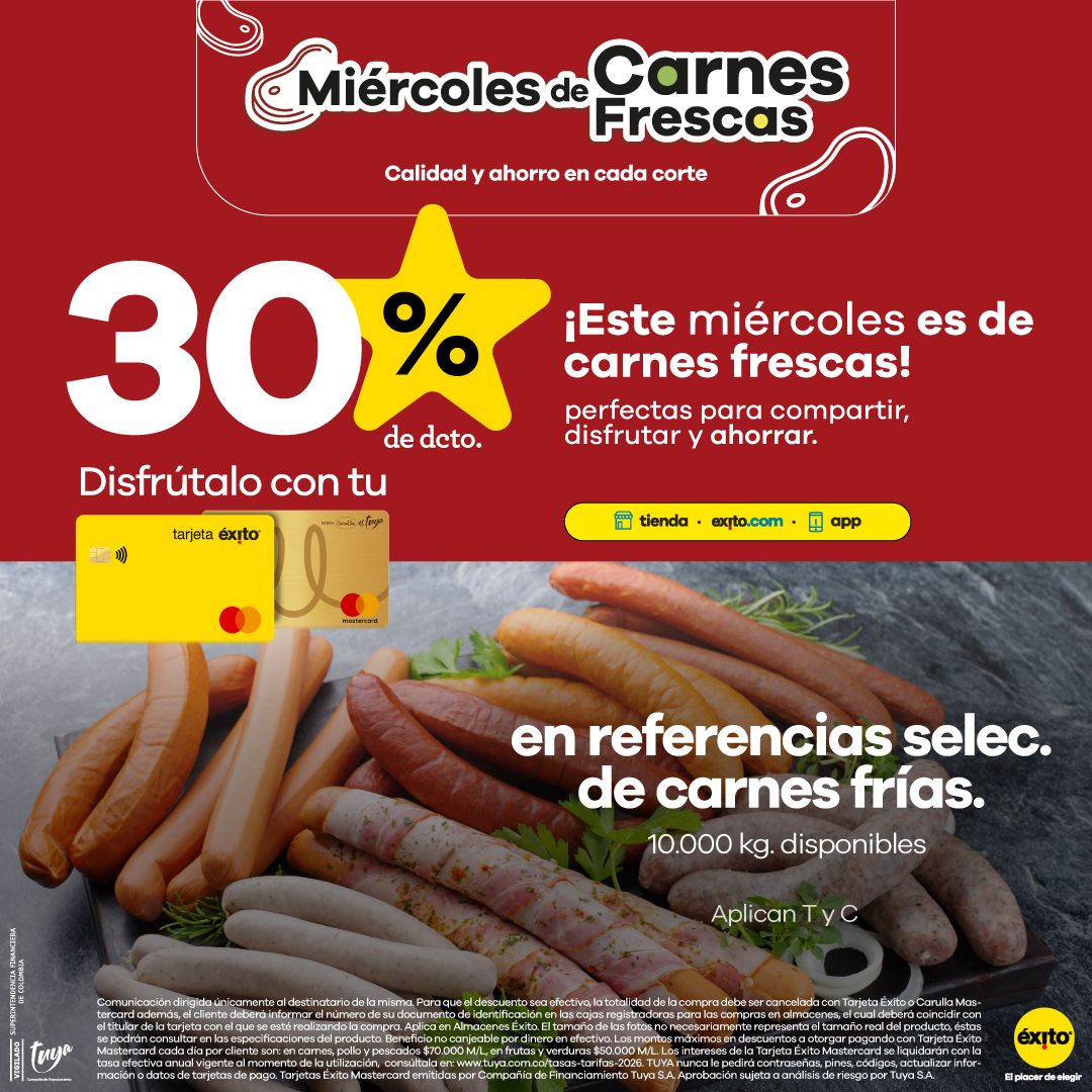 Éxito Facebook ad