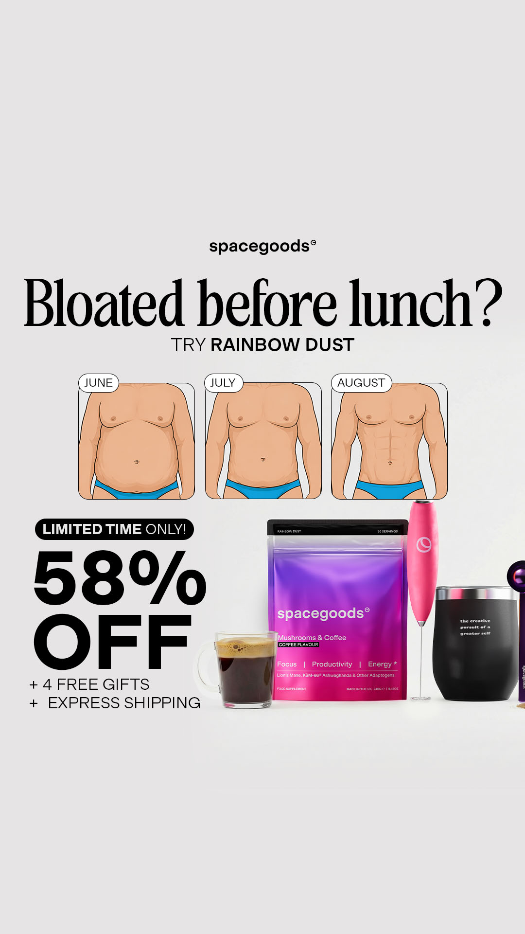 Spacegoods Facebook ad