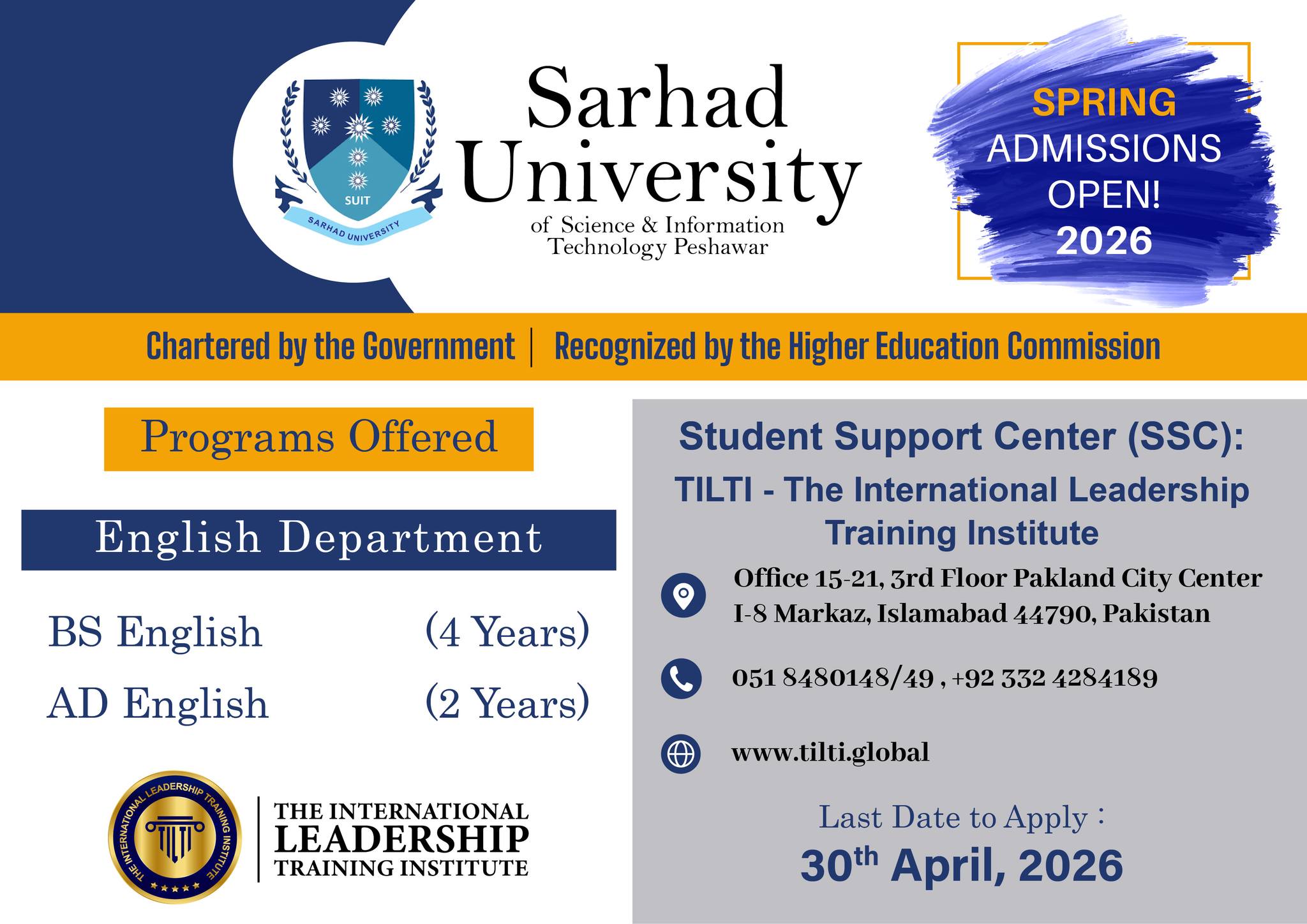 TILTI - The International Leadership Training Institute Facebook ad: Home - Comprehensive Training & Education Hub
