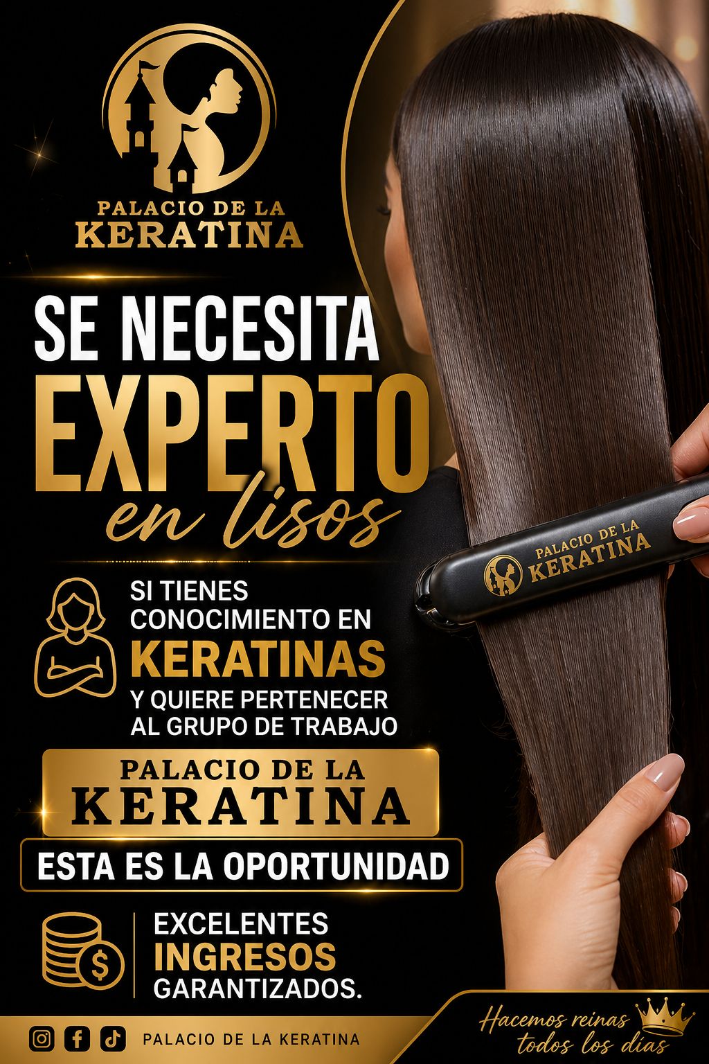 El palacio de la keratina Facebook ad: súmate al mejor centro de lisos