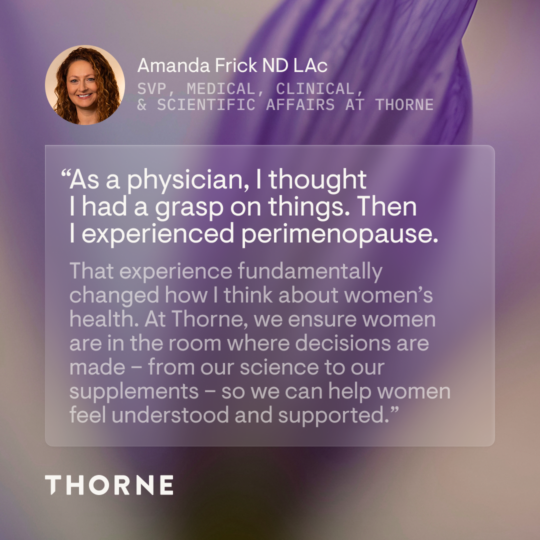 Thorne Facebook ad