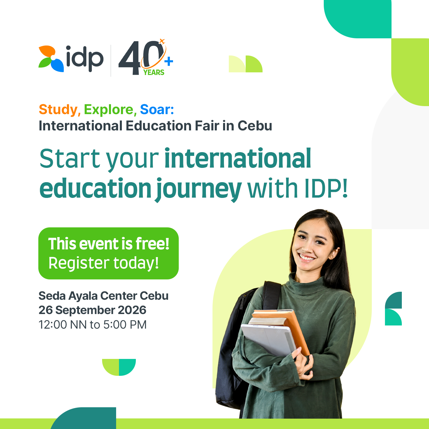 IDP Education Facebook ad